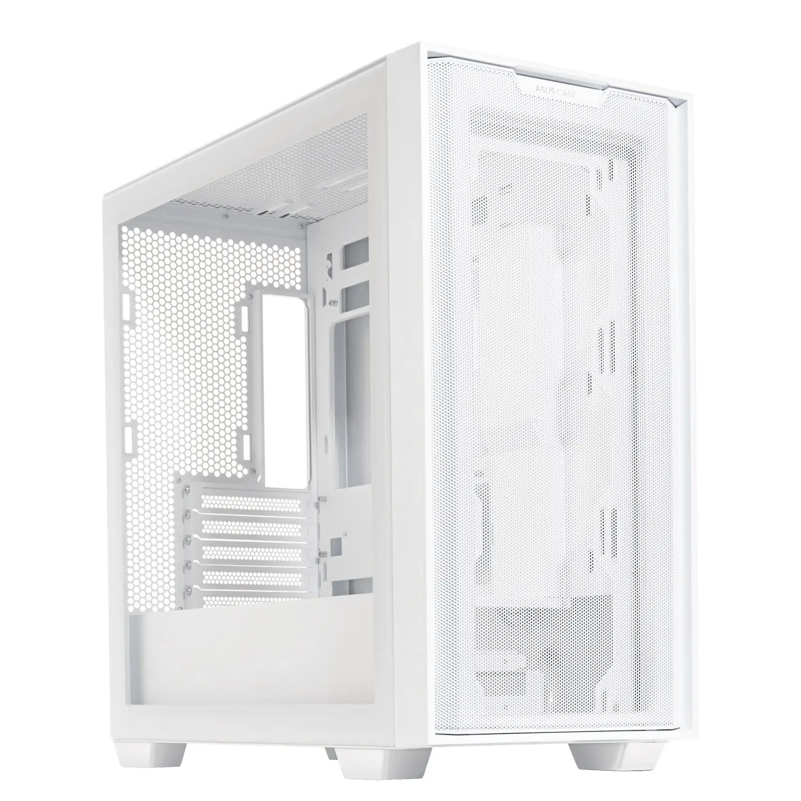 Корпус Asus A21 White Tempered Glass без БЖ (90DC00H3-B09000) UA