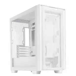 Корпус Asus A21 White Tempered Glass без БЖ (90DC00H3-B09000) UA