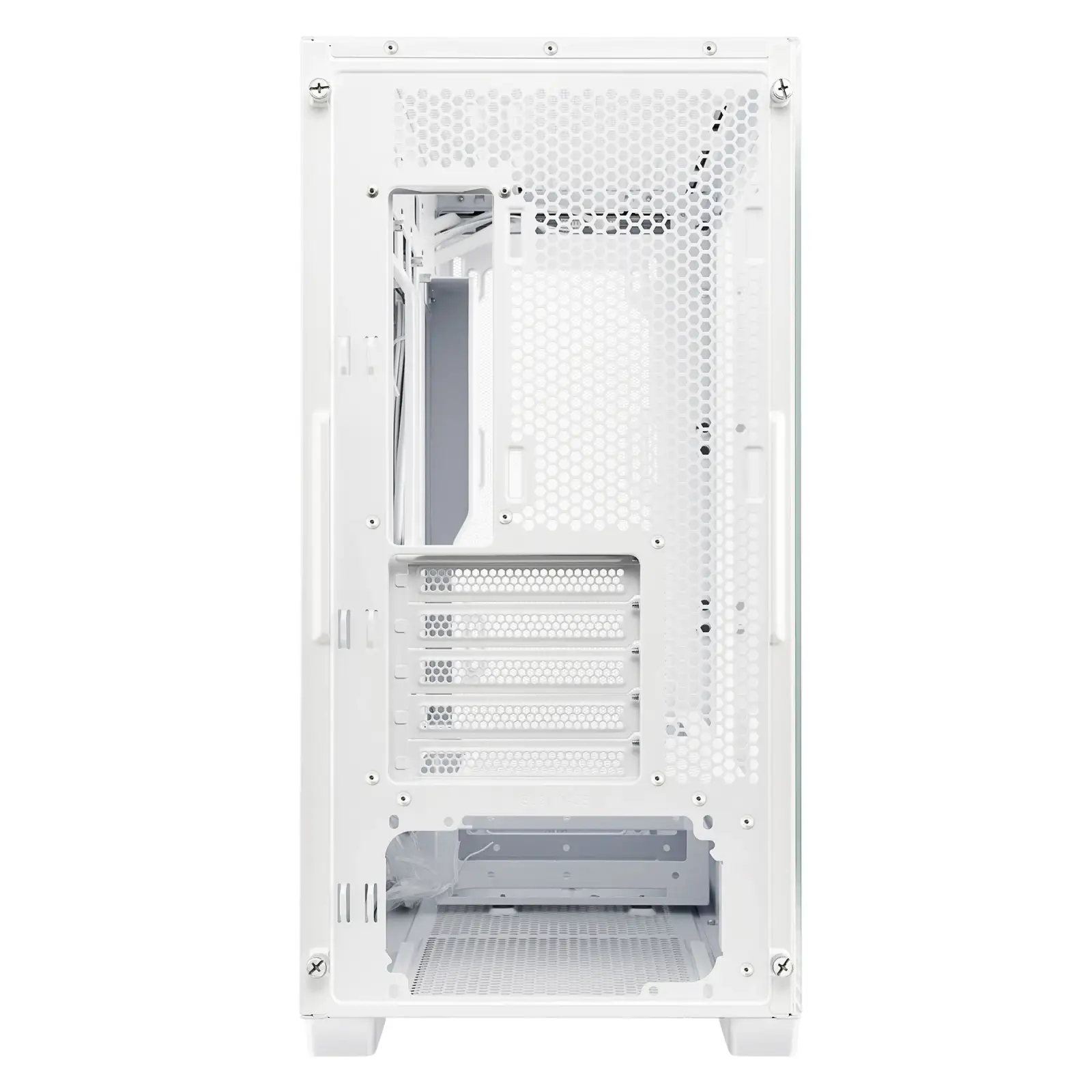 Корпус Asus A21 White Tempered Glass без БЖ (90DC00H3-B09000) UA