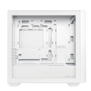 Корпус Asus A21 White Tempered Glass без БЖ (90DC00H3-B09000) UA