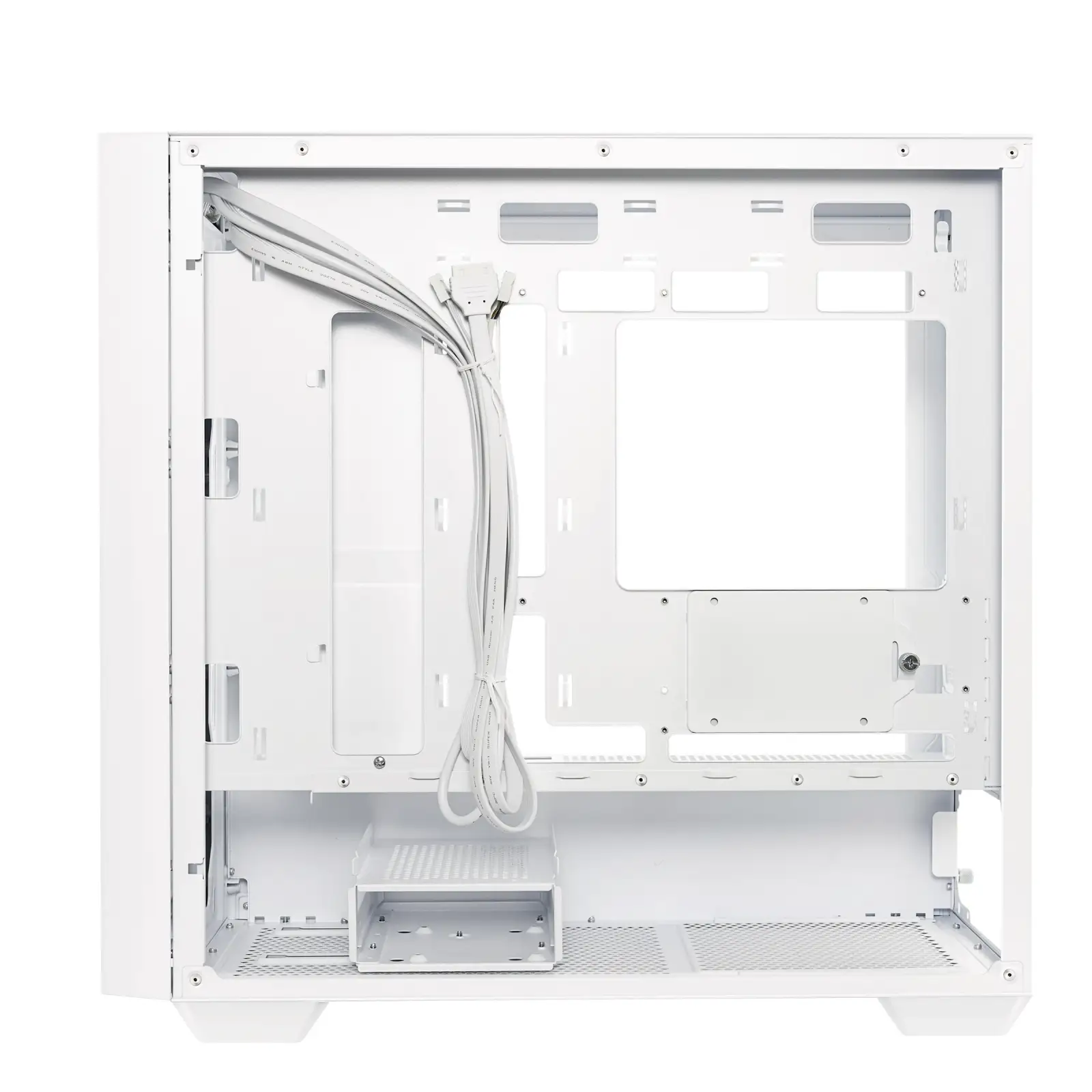 Корпус Asus A21 White Tempered Glass без БЖ (90DC00H3-B09000) UA