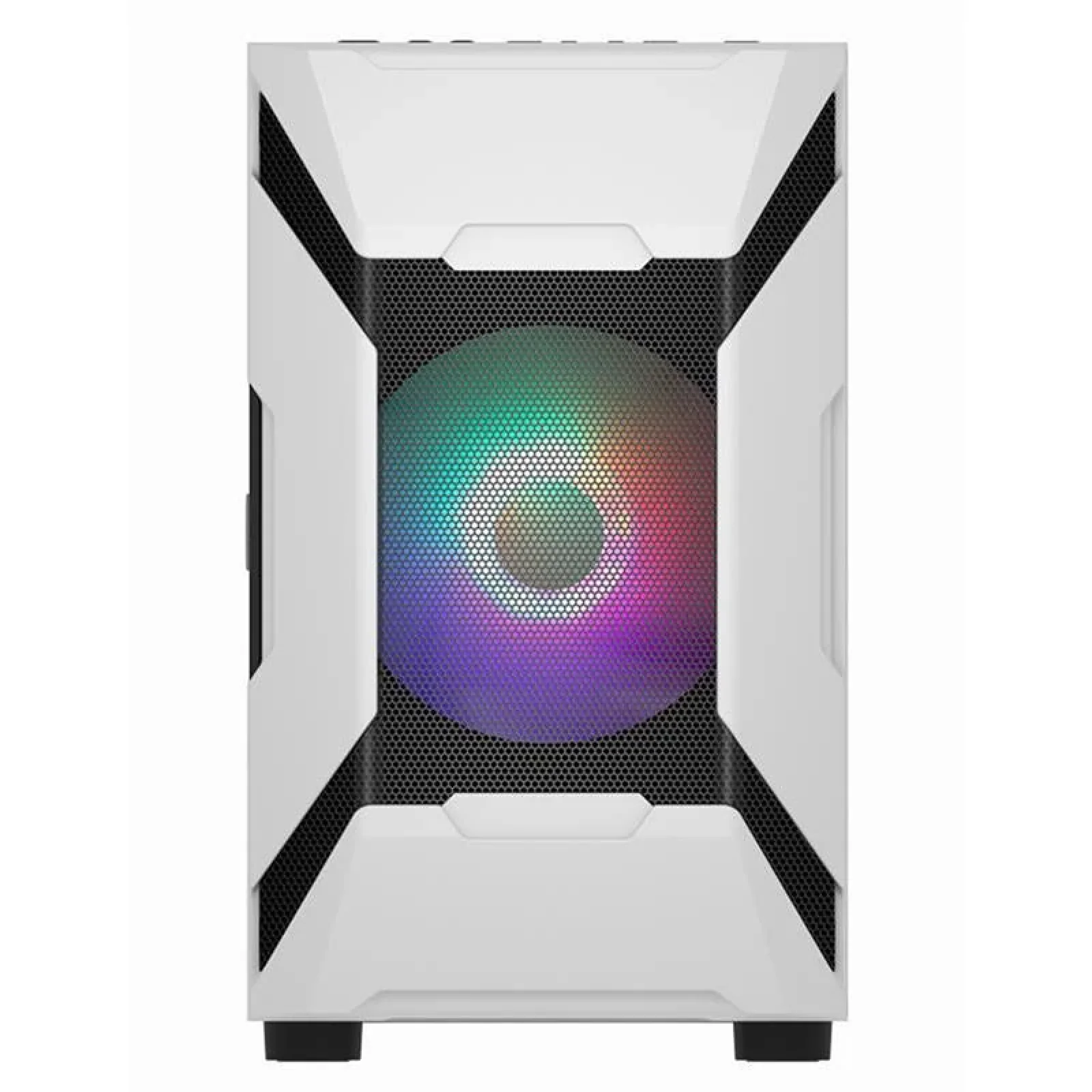Корпус 1stPlayer D3-A-F2P-W-F2-W-WH White без БЖ UA