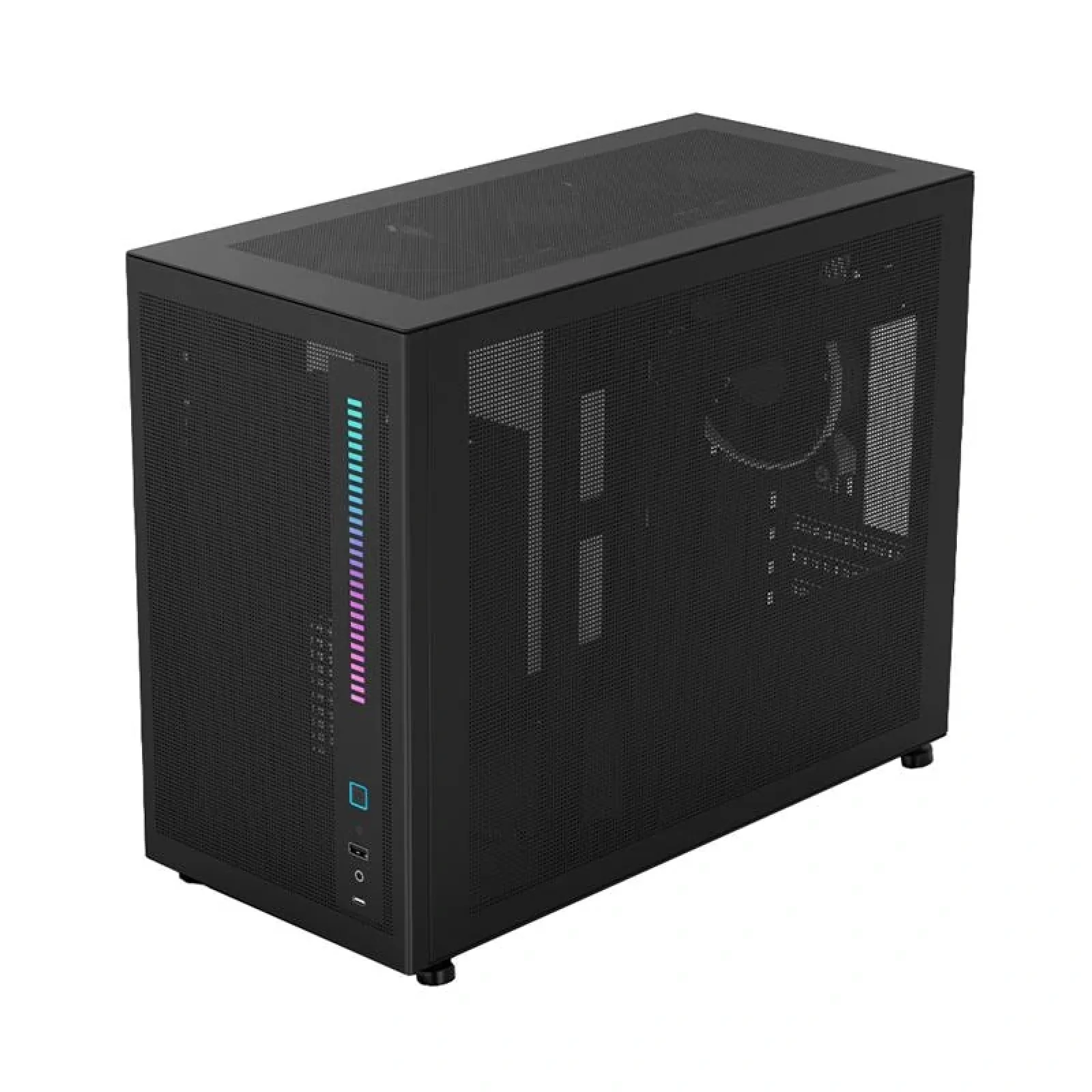 Корпус 1stPlayer Mi6-1F2-BK Black без БЖ UA