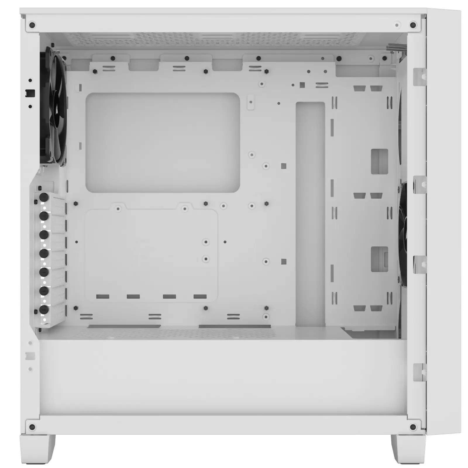 Корпус Corsair 3000D Tempered Glass White (CC-9011252-WW) без БП UA