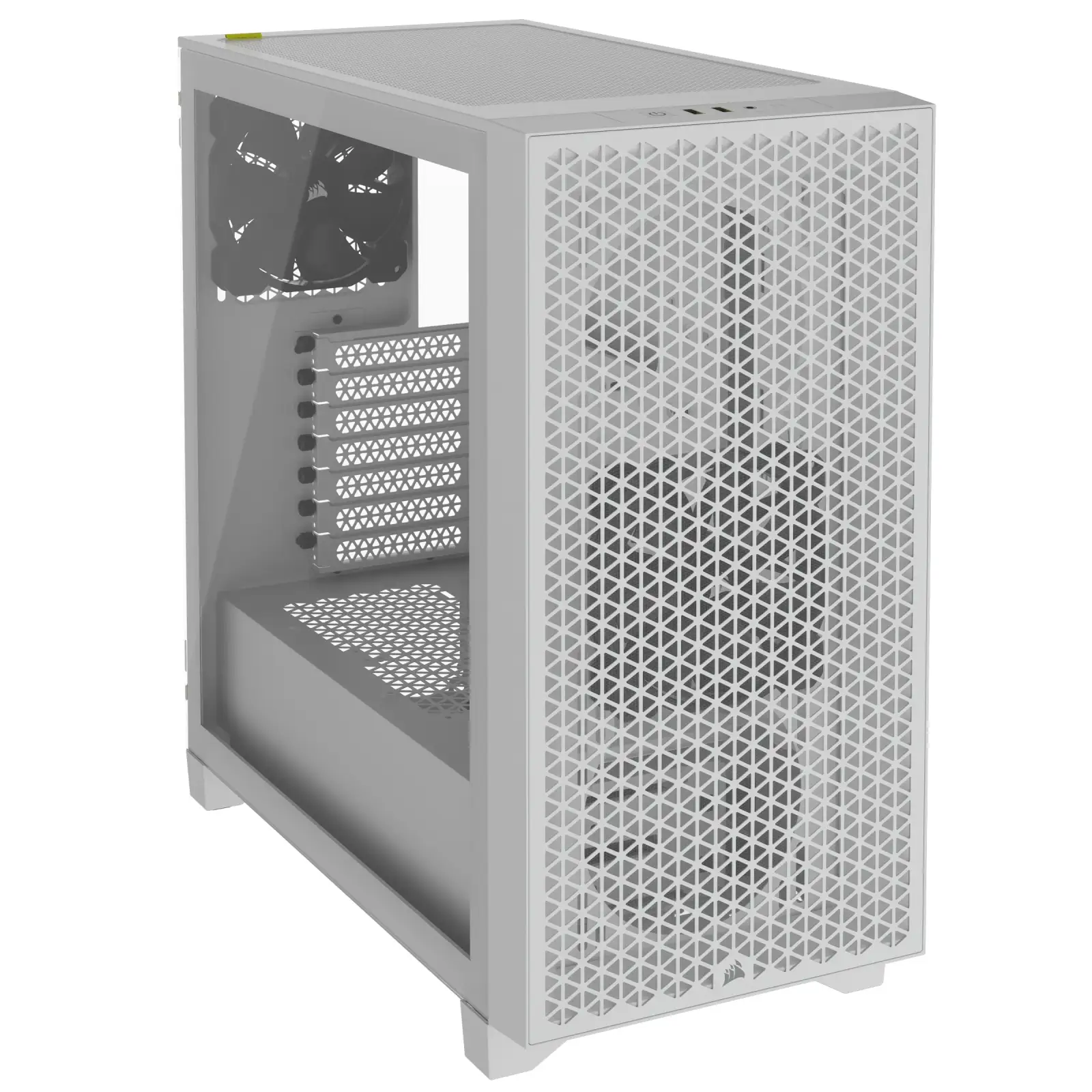 Корпус Corsair 3000D Tempered Glass White (CC-9011252-WW) без БП UA