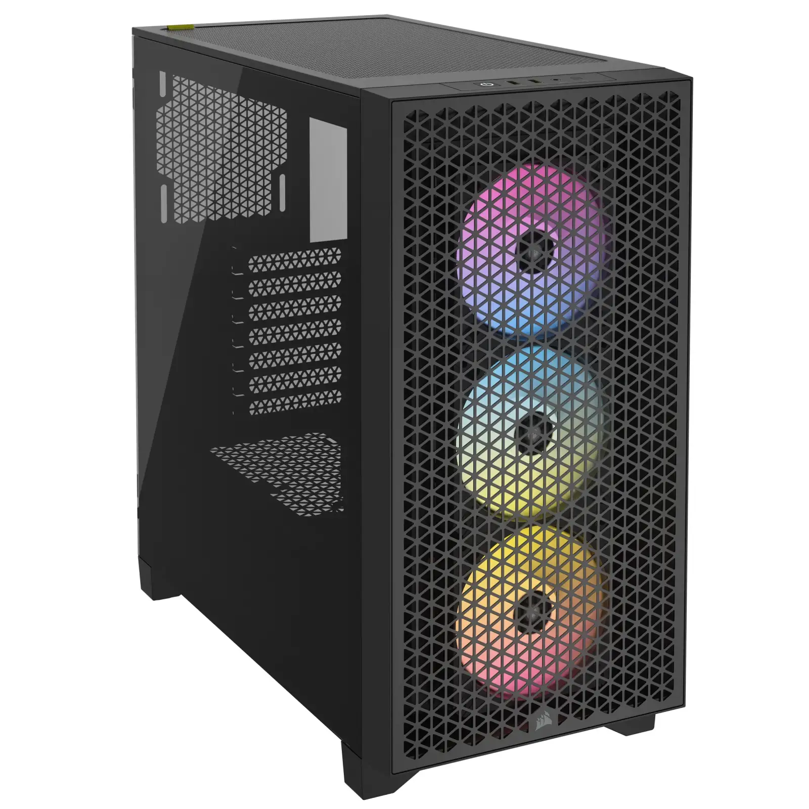 Корпус Corsair 3000D RGB Tempered Glass Black (CC-9011255-WW) без БЖ UA