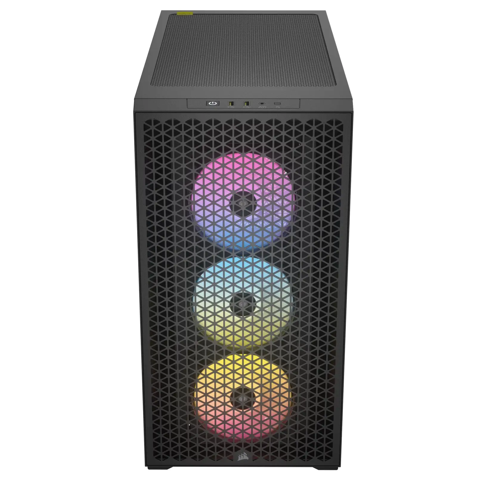 Корпус Corsair 3000D RGB Tempered Glass Black (CC-9011255-WW) без БЖ UA