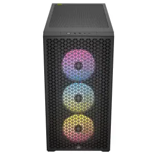 Корпус Corsair 3000D RGB Tempered Glass Black (CC-9011255-WW) без БЖ UA
