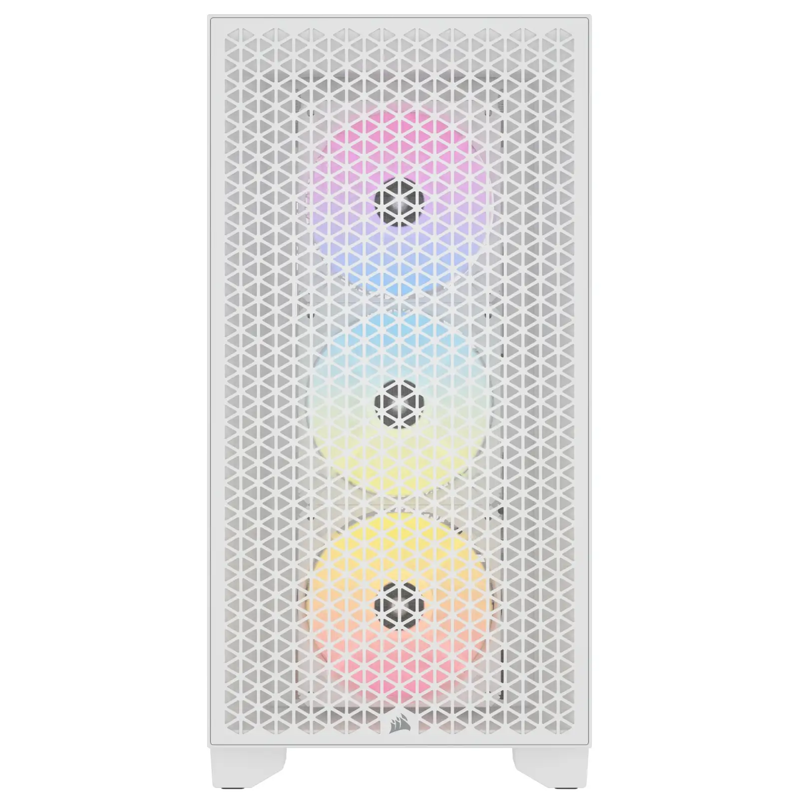 Корпус Corsair 3000D RGB Tempered Glass White (CC-9011256-WW) без БП UA