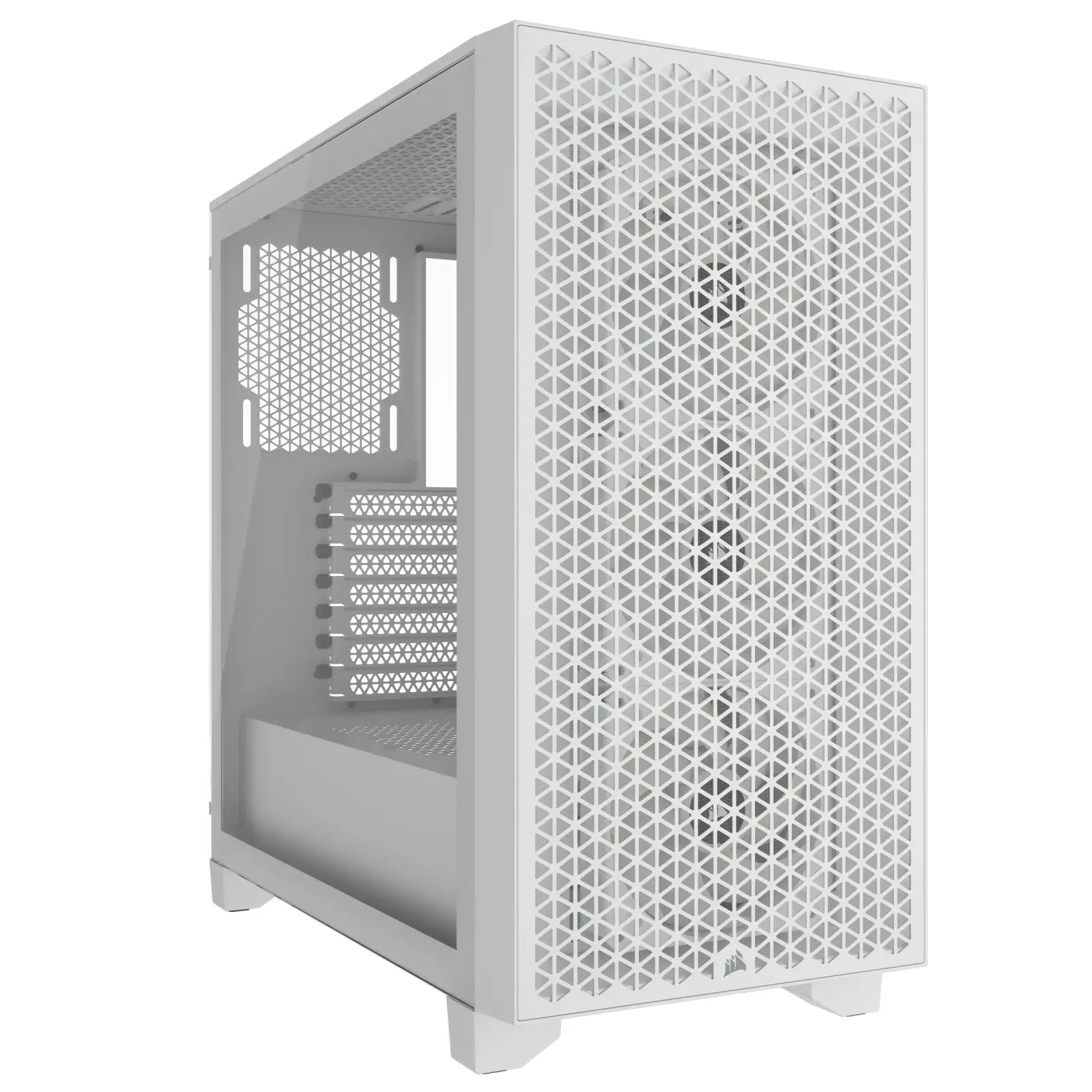 Корпус Corsair 3000D RGB Tempered Glass White (CC-9011256-WW) без БП UA