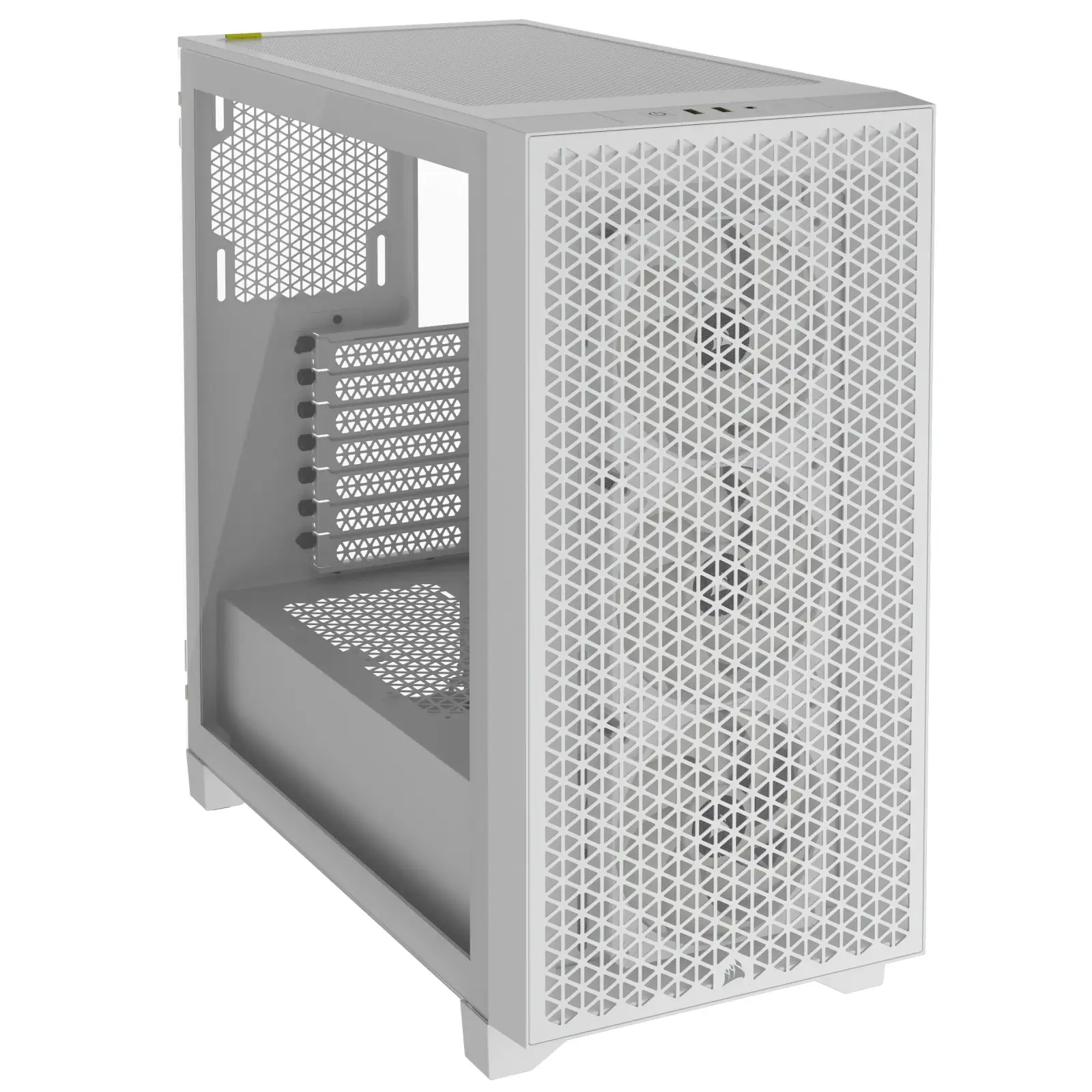 Корпус Corsair 3000D RGB Tempered Glass White (CC-9011256-WW) без БП UA