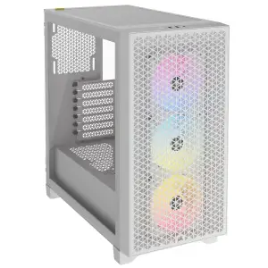 Корпус Corsair 3000D RGB Tempered Glass White (CC-9011256-WW) без БП UA