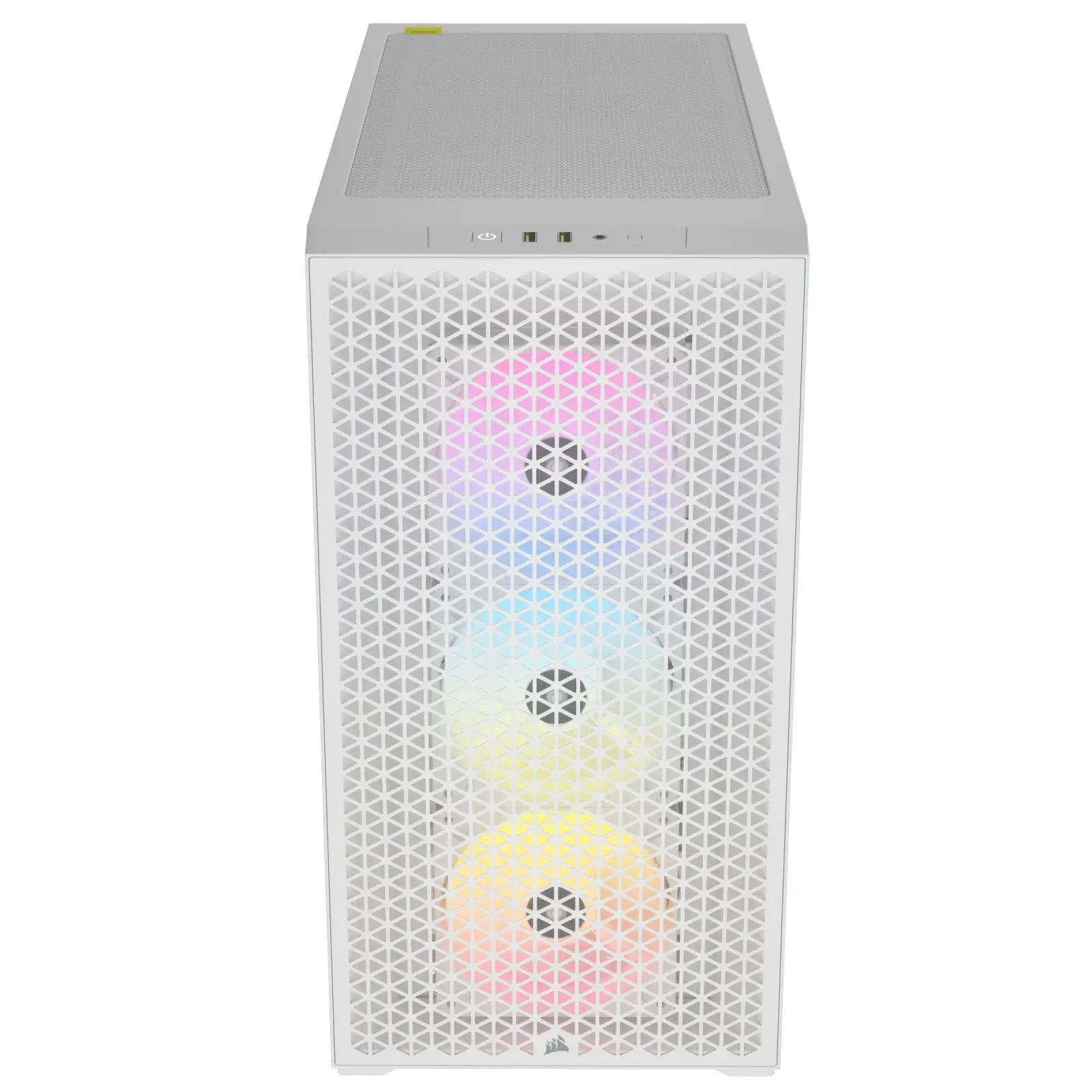 Корпус Corsair 3000D RGB Tempered Glass White (CC-9011256-WW) без БП UA