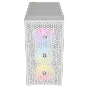 Корпус Corsair 3000D RGB Tempered Glass White (CC-9011256-WW) без БП UA