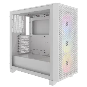Корпус Corsair 3000D RGB Tempered Glass White (CC-9011256-WW) без БП UA