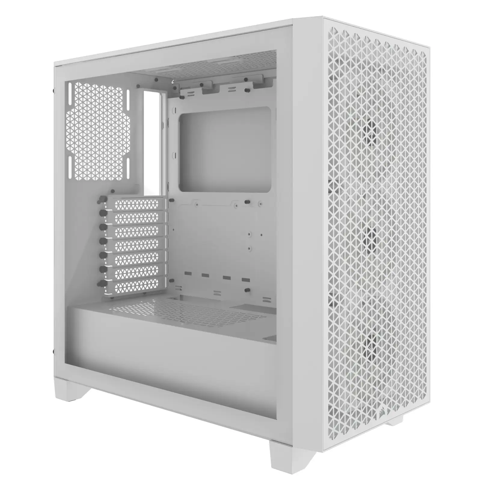 Корпус Corsair 3000D RGB Tempered Glass White (CC-9011256-WW) без БП UA