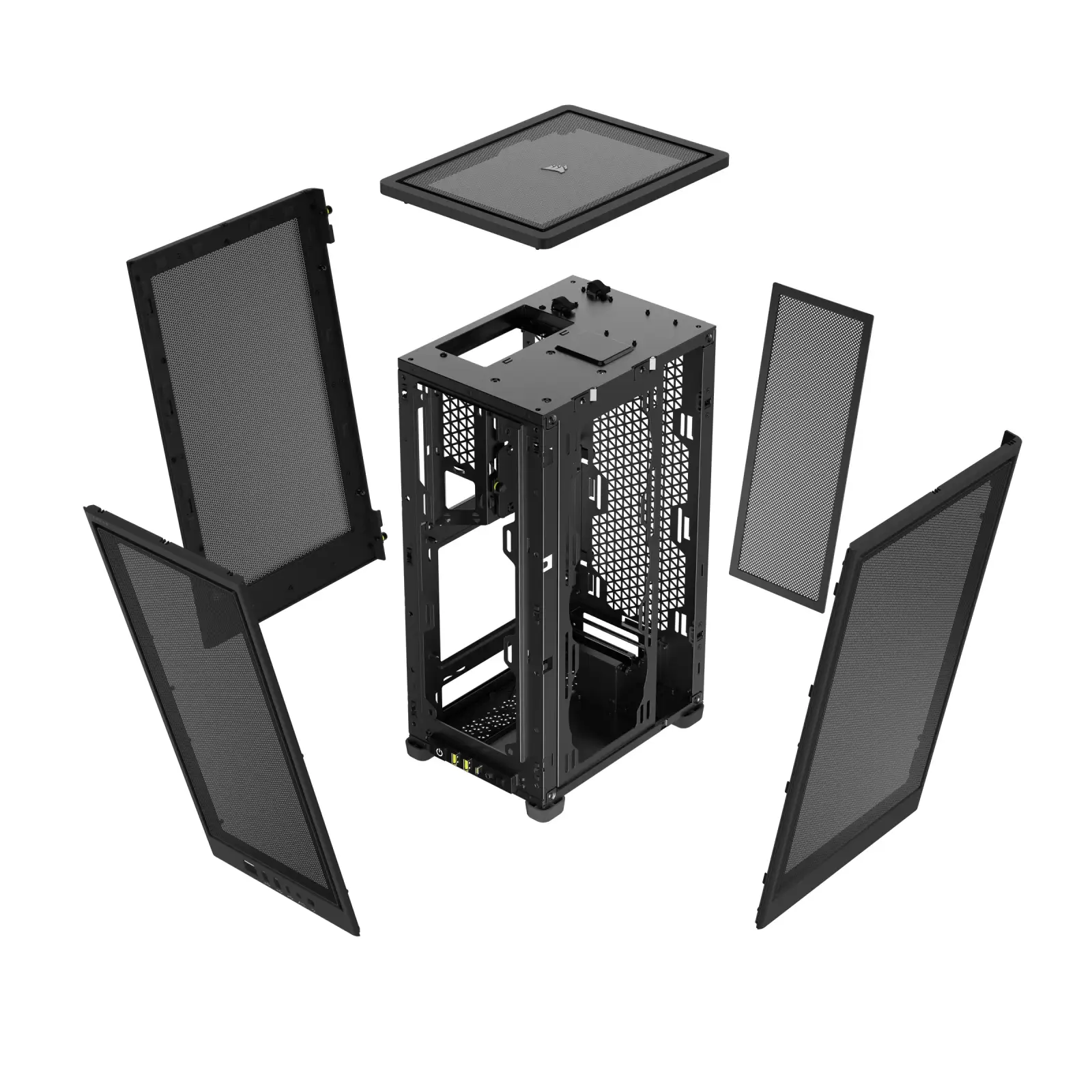 Корпус Corsair 2000D Airflow Black (CC-9011244-WW) без БЖ UA