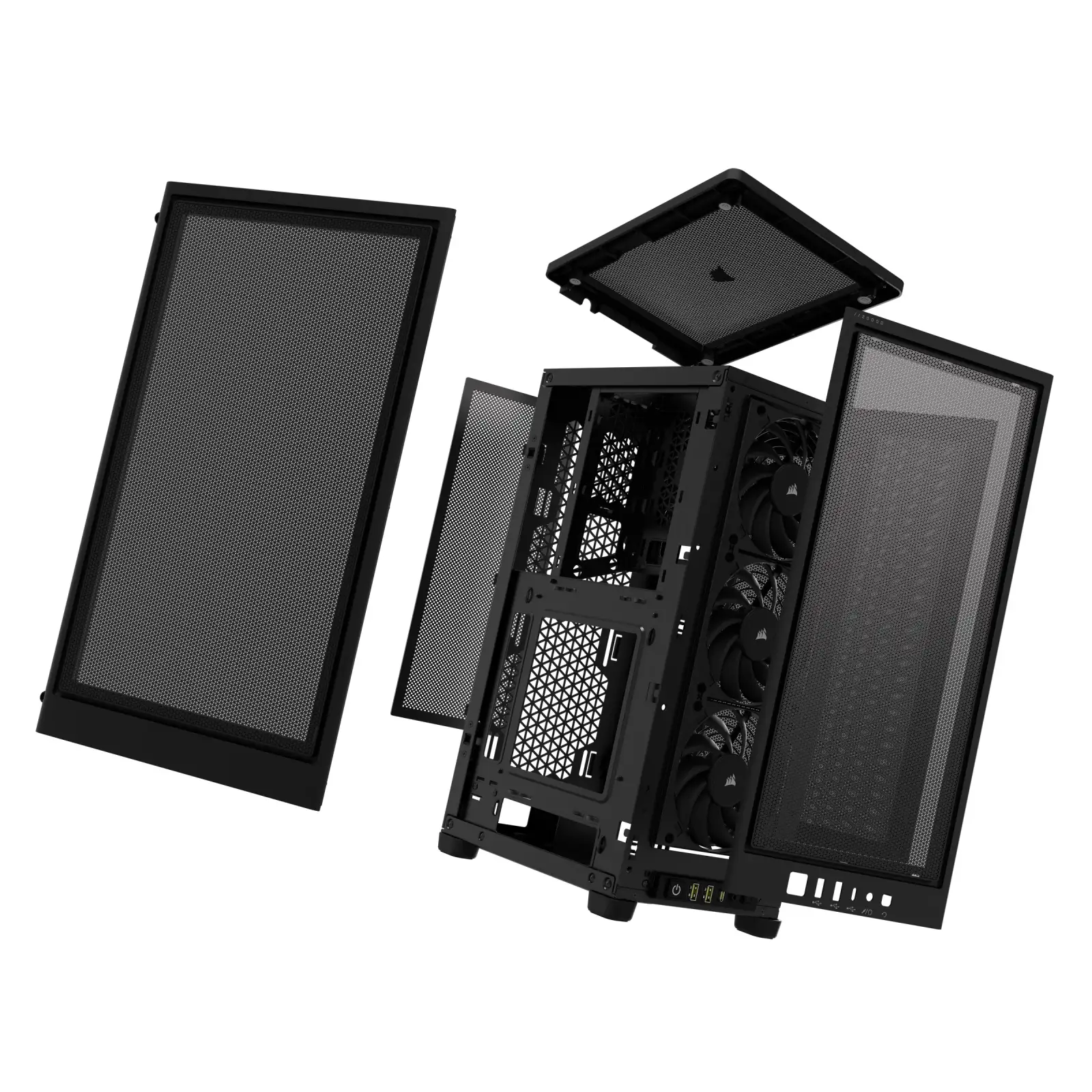 Корпус Corsair 2000D Airflow Black (CC-9011244-WW) без БЖ UA