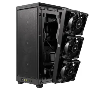 Корпус Corsair 2000D Airflow Black (CC-9011244-WW) без БЖ UA