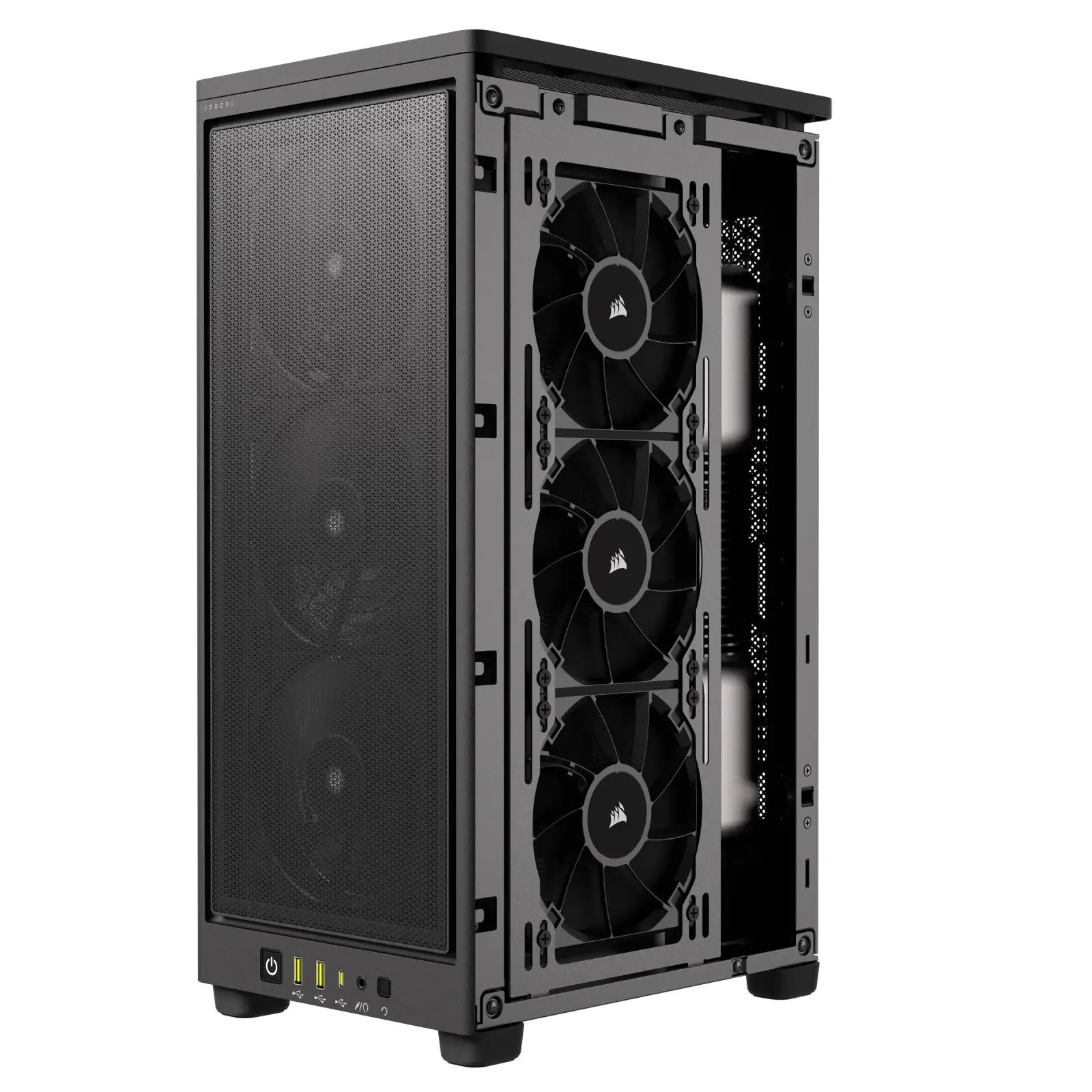 Корпус Corsair 2000D Airflow Black (CC-9011244-WW) без БЖ UA