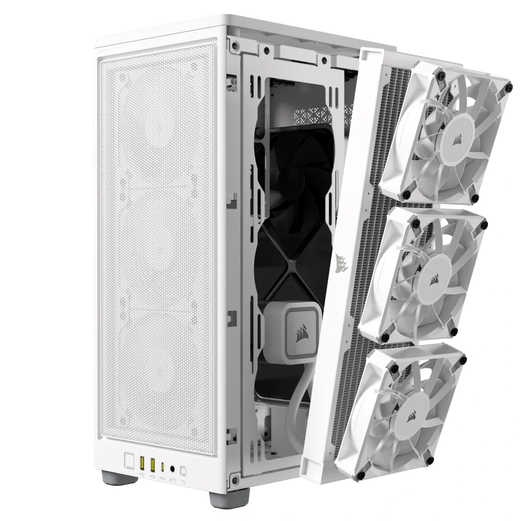 Корпус Corsair 2000D Airflow White (CC-9011245-WW) без БЖ UA