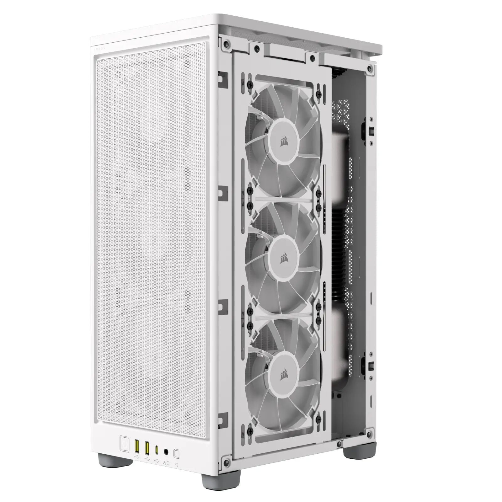 Корпус Corsair 2000D Airflow White (CC-9011245-WW) без БП UA