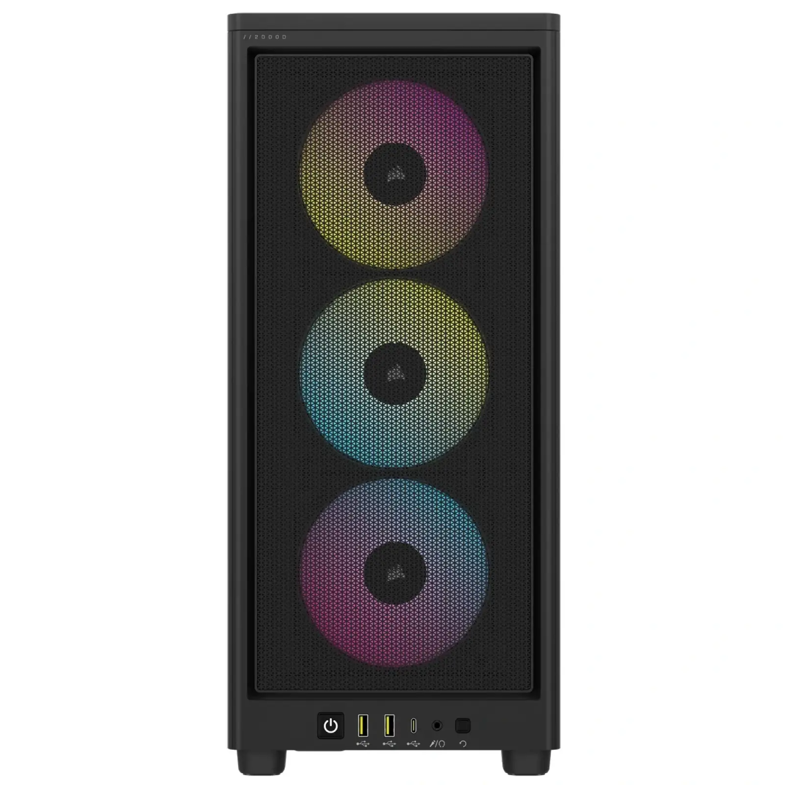 Корпус Corsair 2000D RGB Airflow Black (CC-9011246-WW) без БП UA