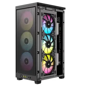 Корпус Corsair 2000D RGB Airflow Black (CC-9011246-WW) без БП UA