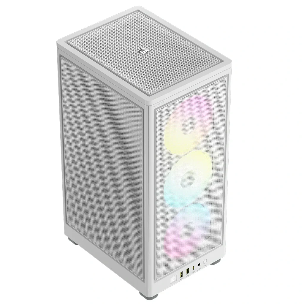 Корпус Corsair 2000D RGB Airflow White (CC-9011247-WW) без БЖ UA