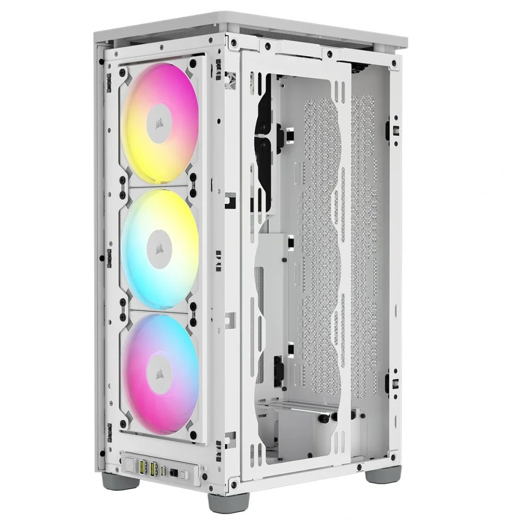Корпус Corsair 2000D RGB Airflow White (CC-9011247-WW) без БЖ UA