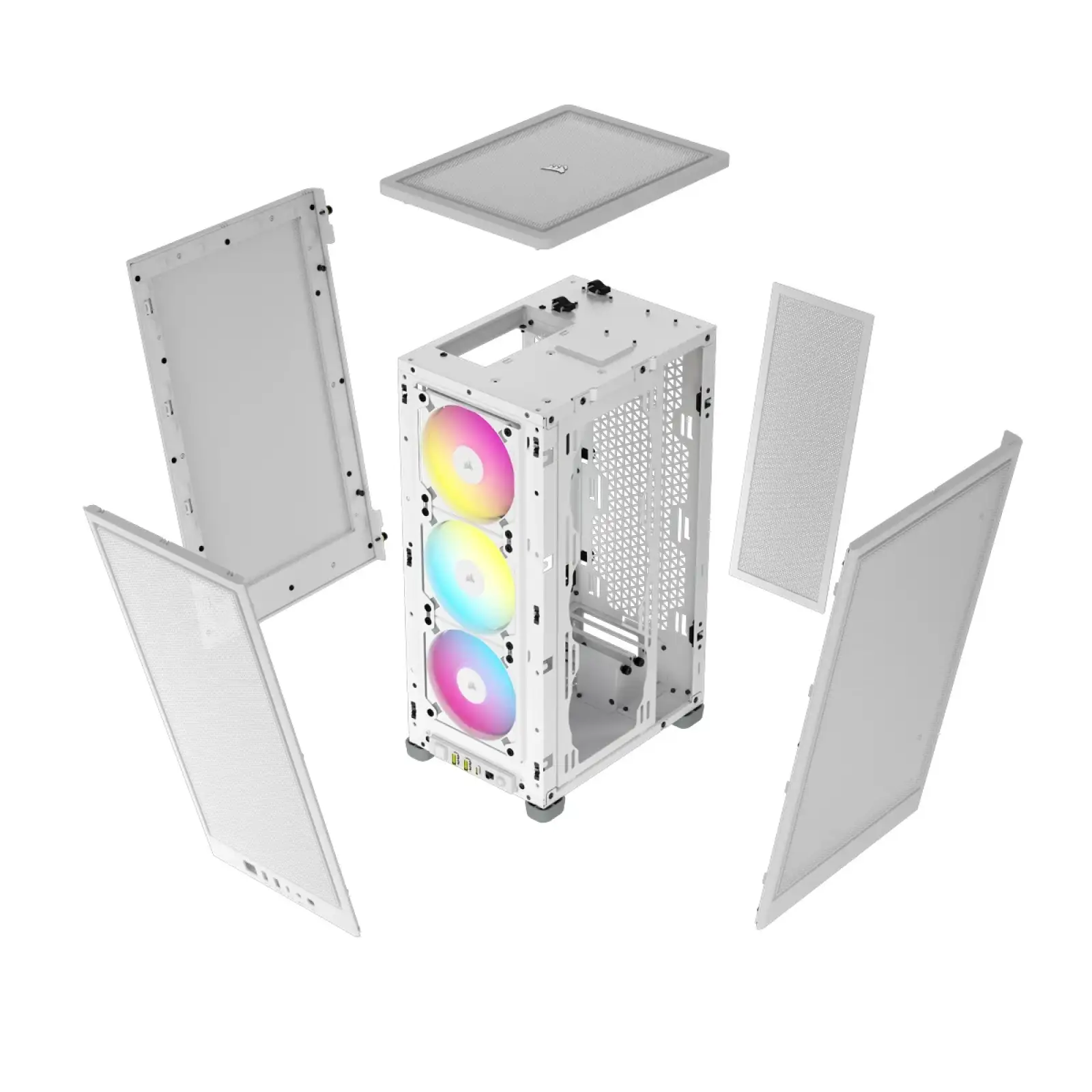 Корпус Corsair 2000D RGB Airflow White (CC-9011247-WW) без БП UA