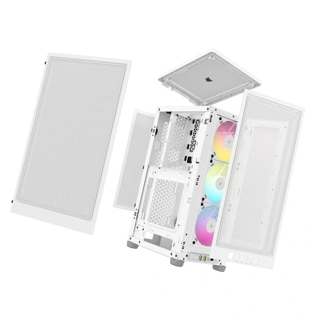 Корпус Corsair 2000D RGB Airflow White (CC-9011247-WW) без БЖ UA