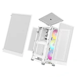 Корпус Corsair 2000D RGB Airflow White (CC-9011247-WW) без БЖ UA