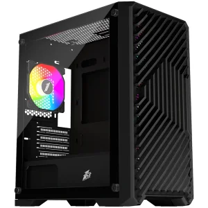 Корпус 1stPlayer T5-4F1-BK Black без БЖ UA