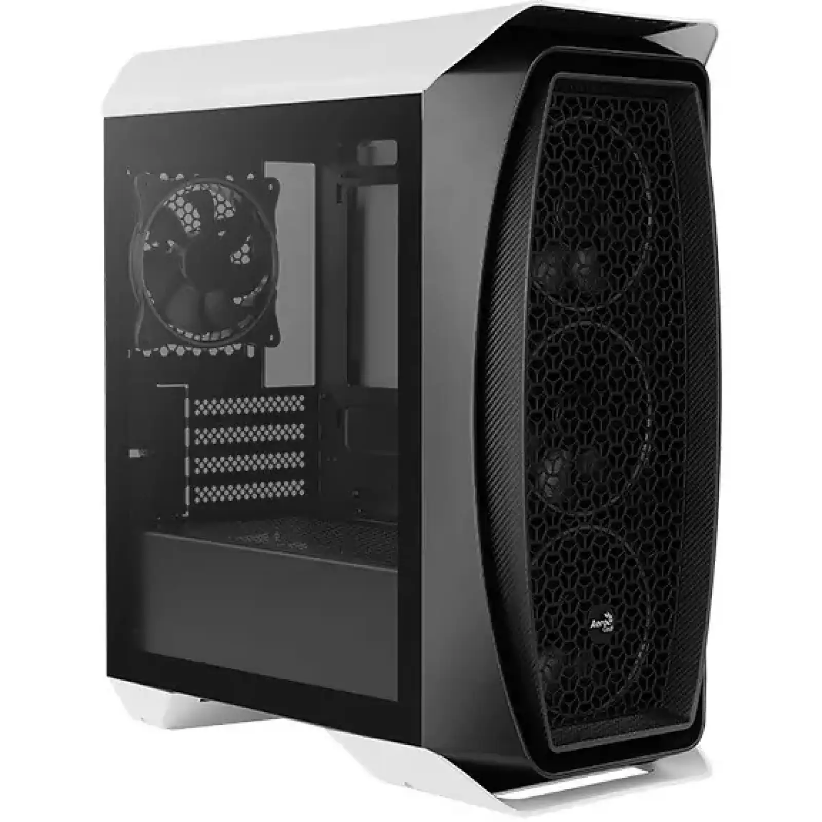 Корпус AeroCool Aero One Mini Eclipse-G-WT-v1 (ACCS-PB18143.21) Black/White без БЖ UA
