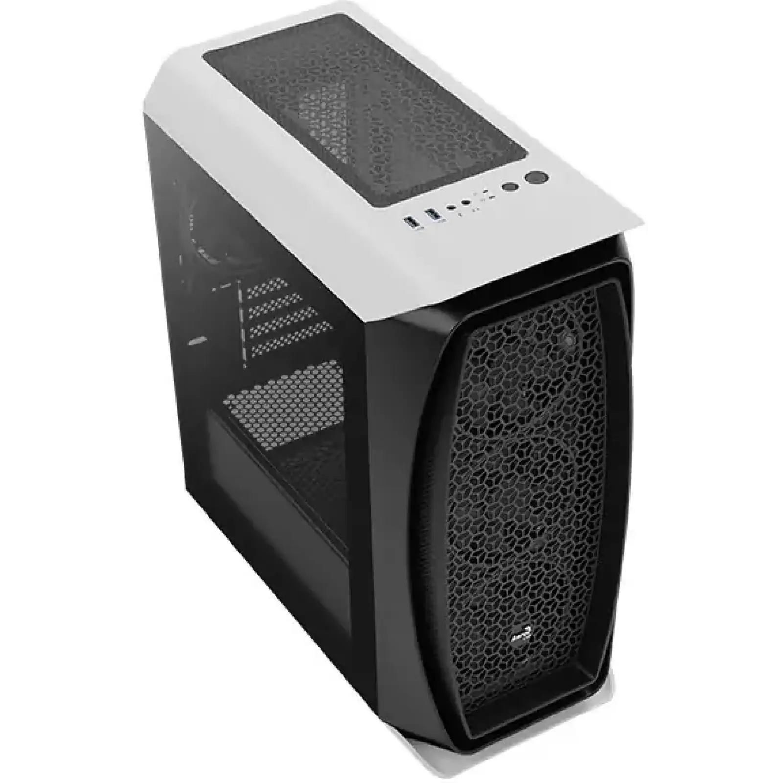 Корпус AeroCool Aero One Mini Eclipse-G-WT-v1 (ACCS-PB18143.21) Black/White без БЖ UA
