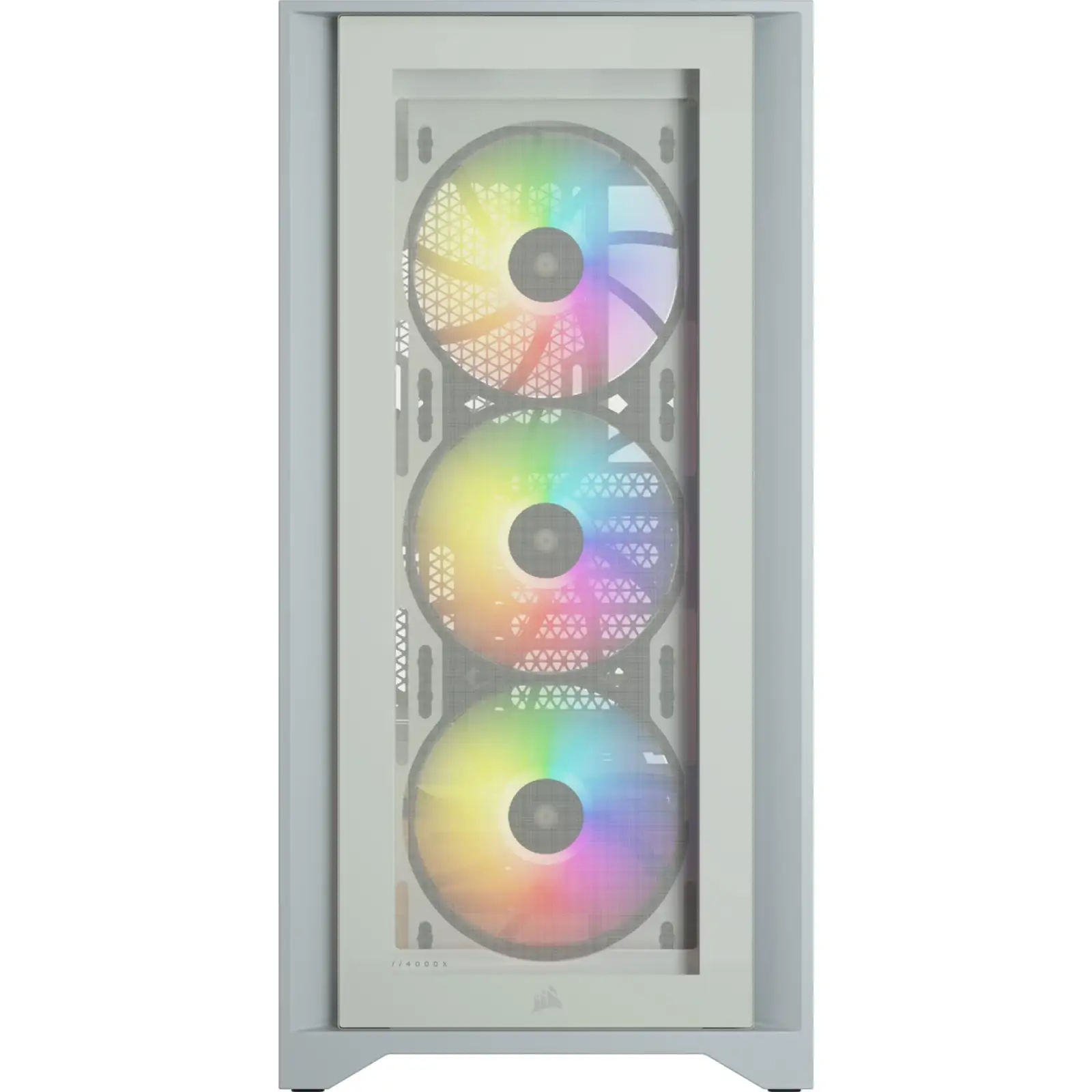 Корпус Corsair iCUE 4000X RGB Tempered Glass White (CC-9011205-WW) без БЖ UA