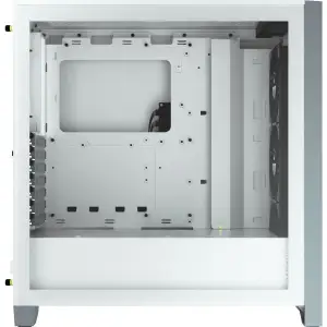 Корпус Corsair iCUE 4000X RGB Tempered Glass White (CC-9011205-WW) без БЖ UA