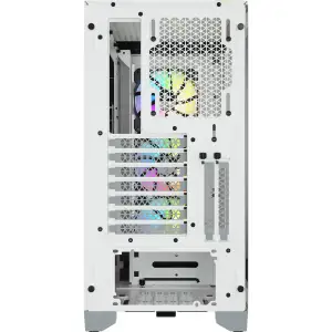 Корпус Corsair iCUE 4000X RGB Tempered Glass White (CC-9011205-WW) без БЖ UA