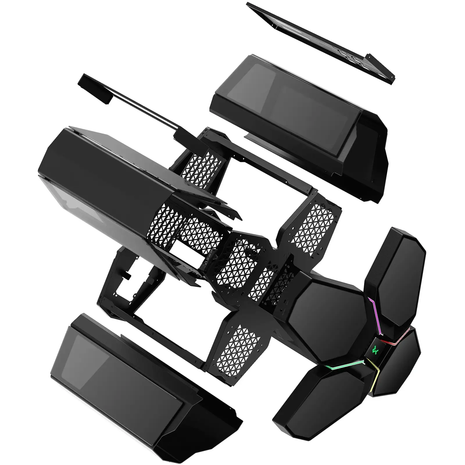 Корпус DeepCool QUADSTELLAR INFINITY (R-QUADSTELLAR-G-1) без БЖ UA