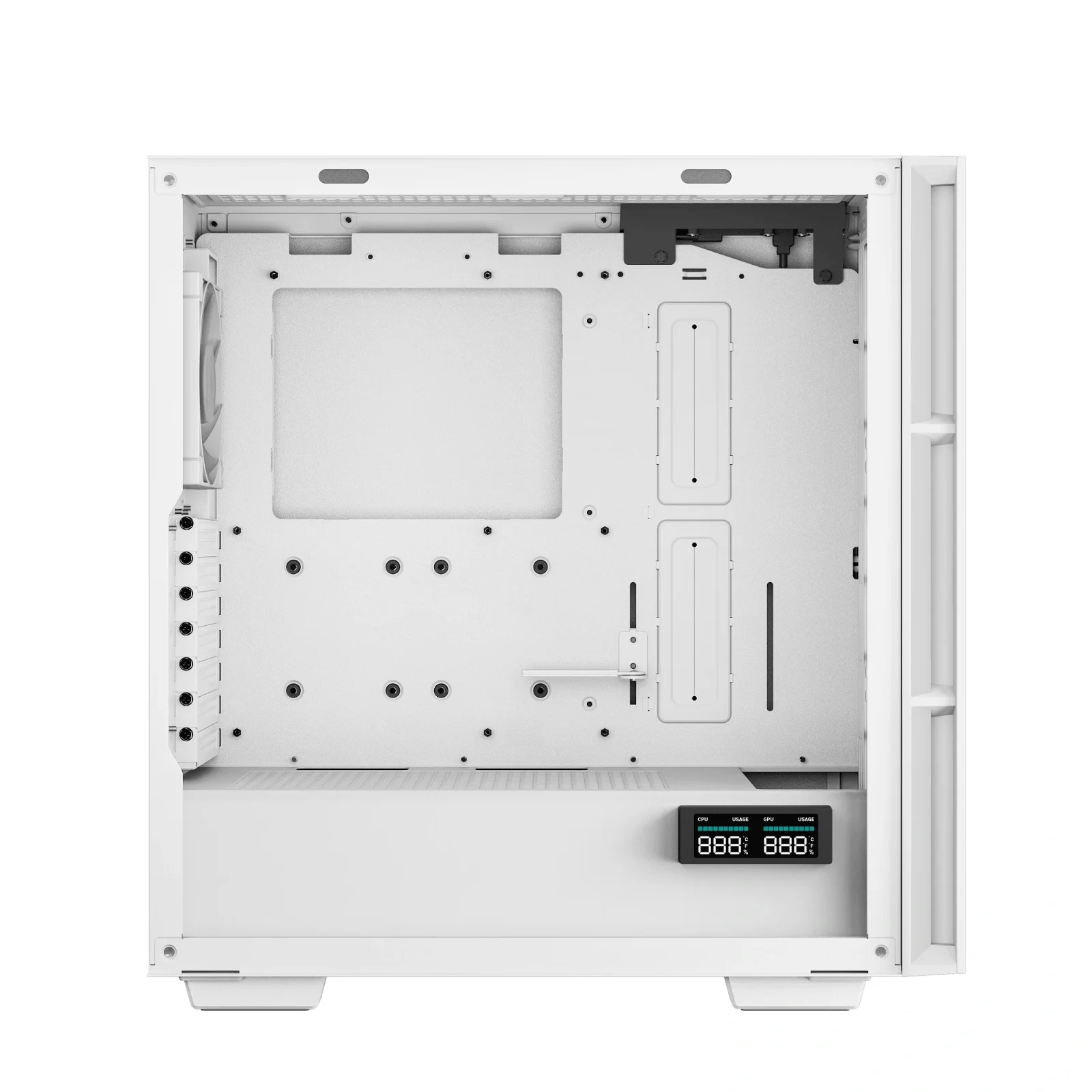 Корпус DeepCool CH560 Digital White (R-CH560-WHAPE4D-G-1) без БП UA