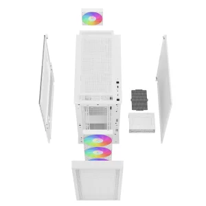 Корпус DeepCool CH560 Digital White (R-CH560-WHAPE4D-G-1) без БП UA