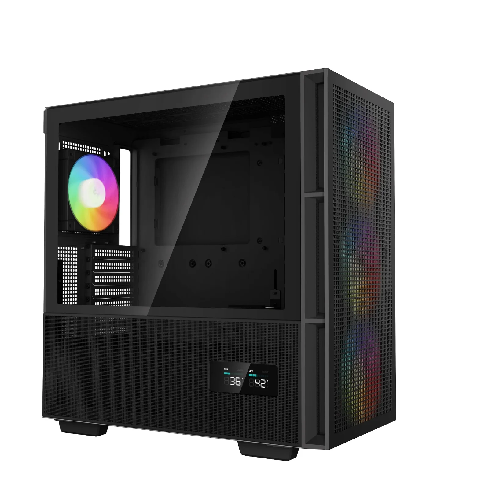 Корпус DeepCool CH560 Digital Black (R-CH560-BKAPE4D-G-1) без БП UA
