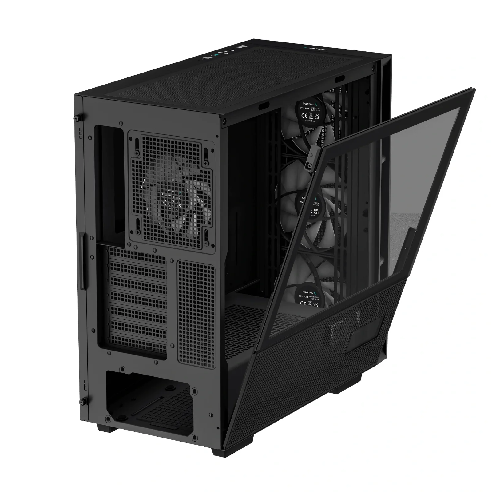 Корпус DeepCool CH560 Digital Black (R-CH560-BKAPE4D-G-1) без БП UA