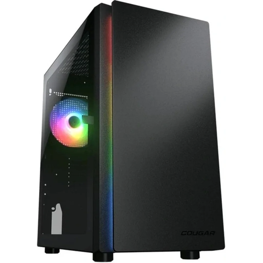 Корпус Cougar Purity RGB Black без БЖ, Purity RGB (Black) UA