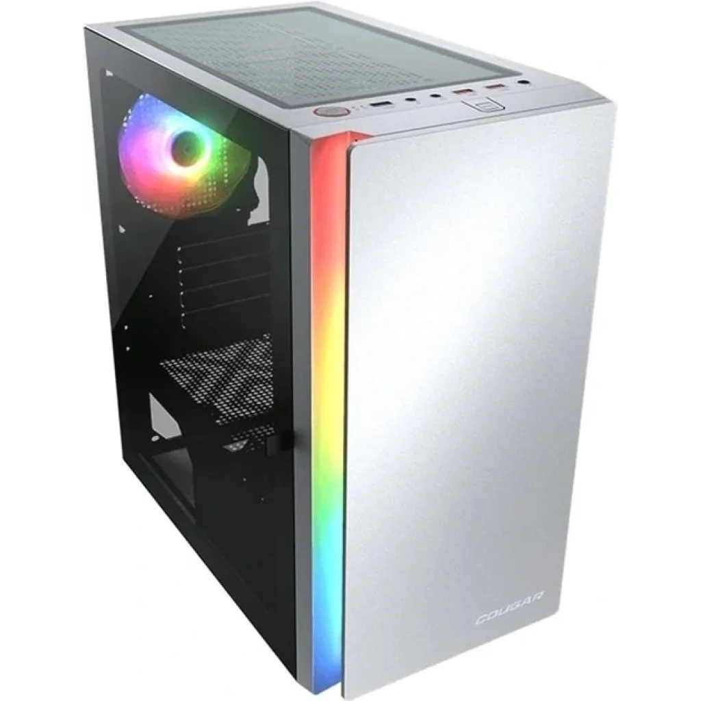 Корпус Cougar Purity RGB White без БЖ, Purity RGB (White) UA