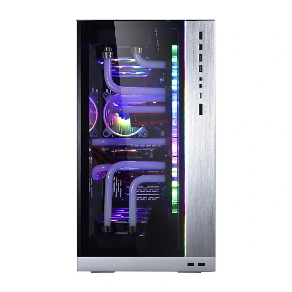 Корпус Lian Li O11 Dynamic XL (ROG) Silver (G99.O11DXL-A.00) без БП UA