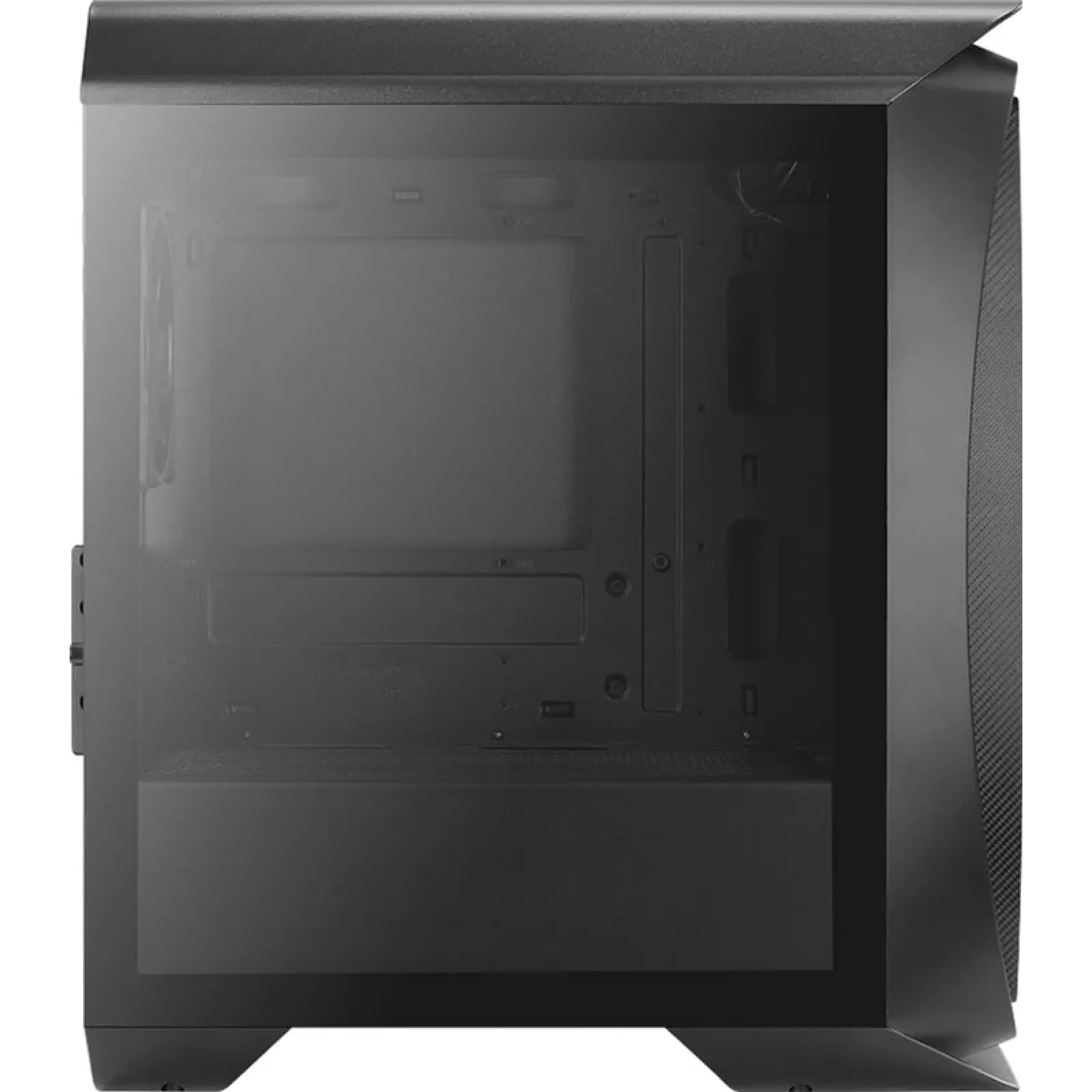 Корпус AeroCool Aero One Mini Eclipse-G-BK-v1 (ACCS-PB18143.11) Black без БЖ UA