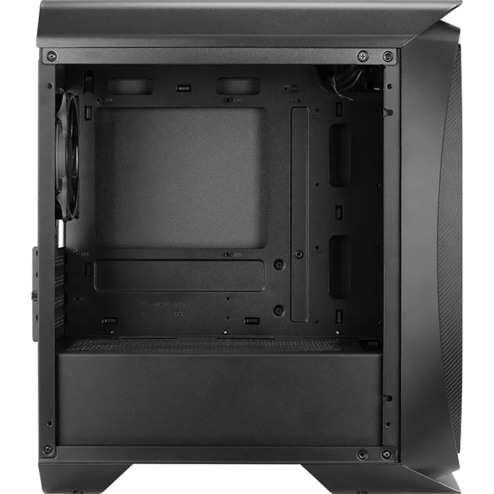 Корпус AeroCool Aero One Mini Eclipse-G-BK-v1 (ACCS-PB18143.11) Black без БЖ UA