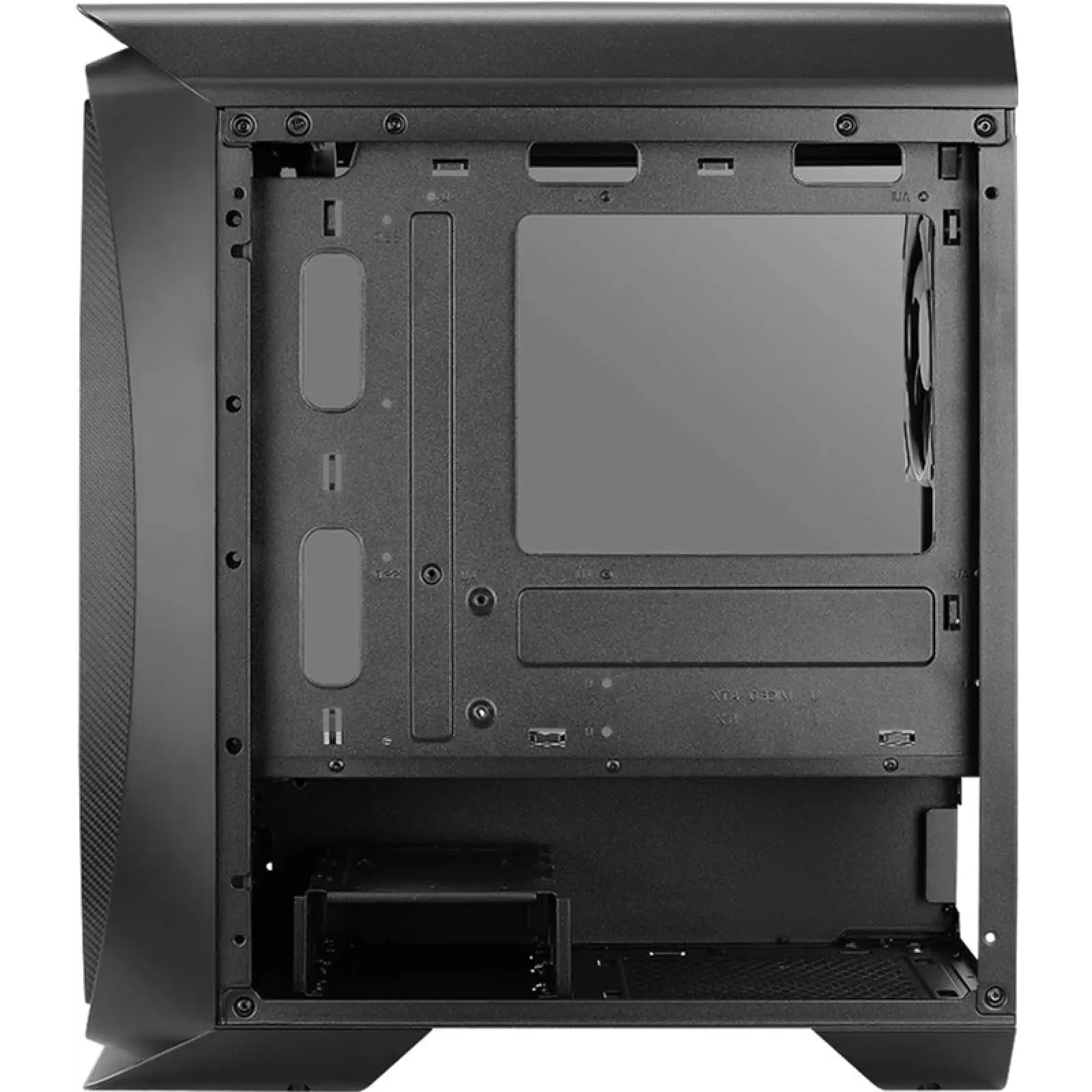 Корпус AeroCool Aero One Mini Eclipse-G-BK-v1 (ACCS-PB18143.11) Black без БЖ UA